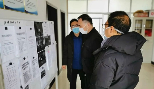 周金平先后到楚星公司、松滋肥業(yè)、實(shí)訓(xùn)基地和股份公司檢查疫情防控工作(圖3)