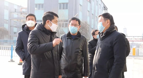 西寧市委常委、大通縣委書記宋晨曦到青海宜化檢查疫情防控工作